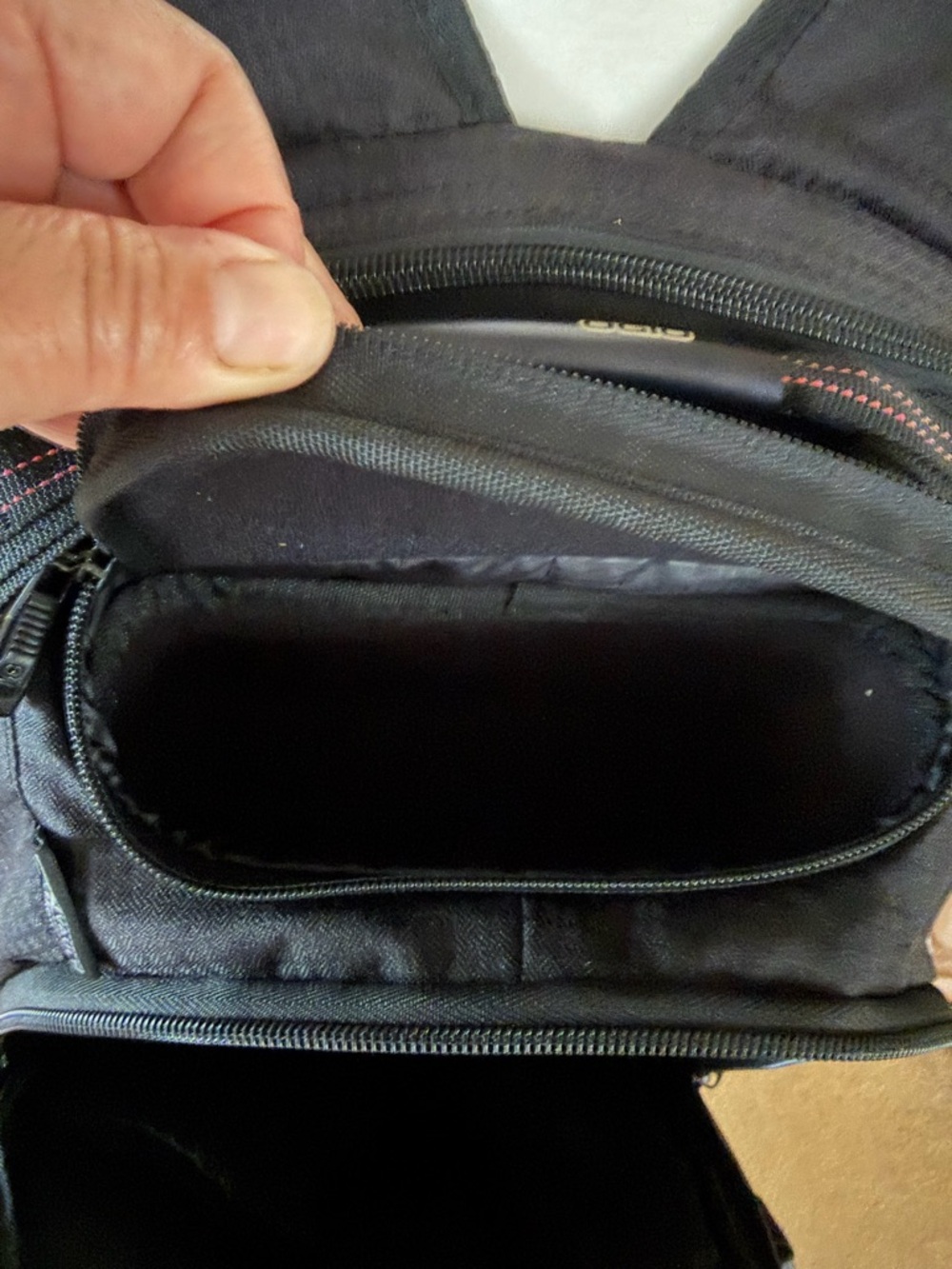 OGIO Black Backpack with Red Accents - Picture 12 of 16